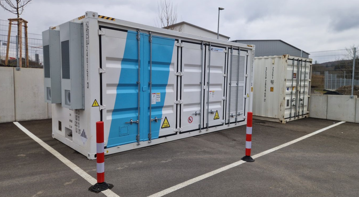 Speicherprojekt mit 400kwh Speicher