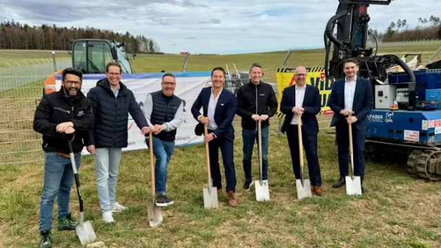 GVS bei Spatenstich der PVA Lackendorf